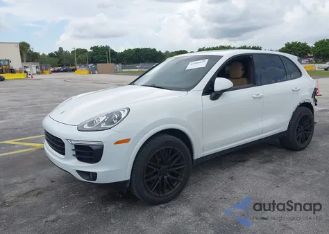 2017 Porsche Cayenne Platinum Edition from USA, damaged, VIN WP1AA2A29HKA83911